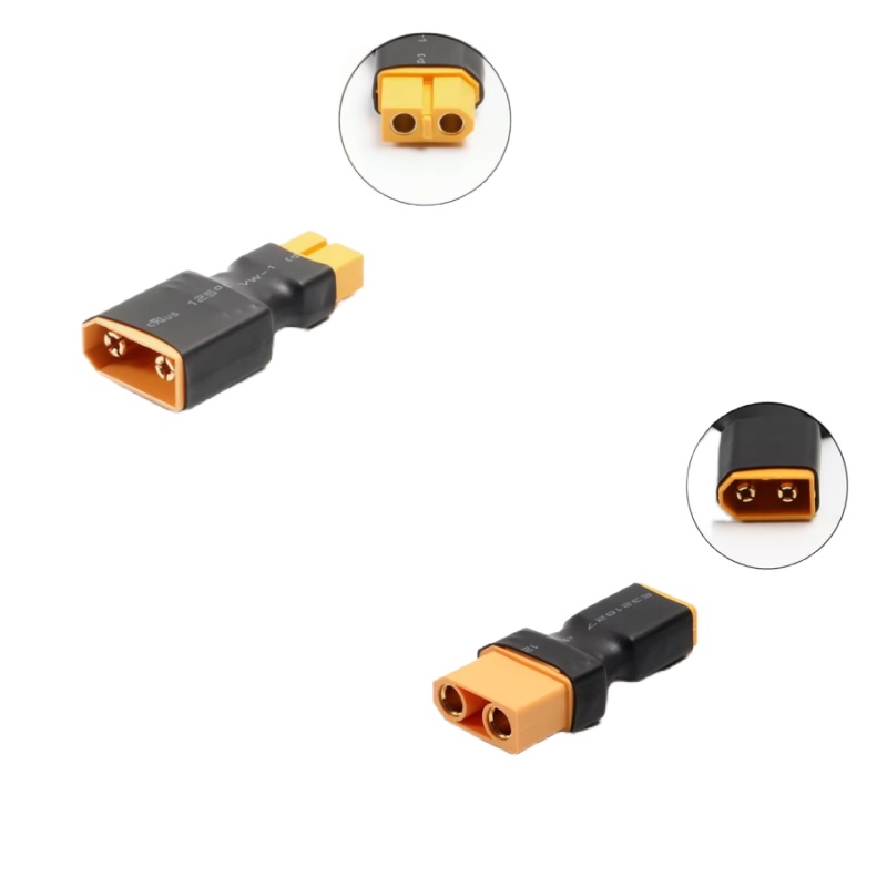 Drone Battery Charger - 2PCS XT90 to XT60 Adapter Male