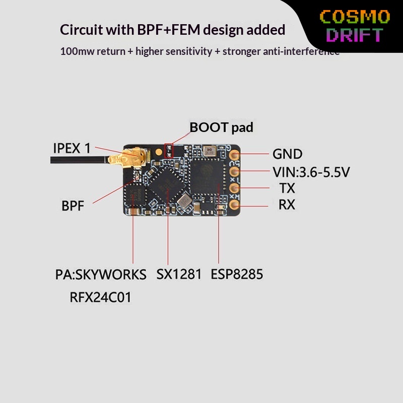 Mini Drone - Hot BAYCK Expresslrs Elrs Receiver 2