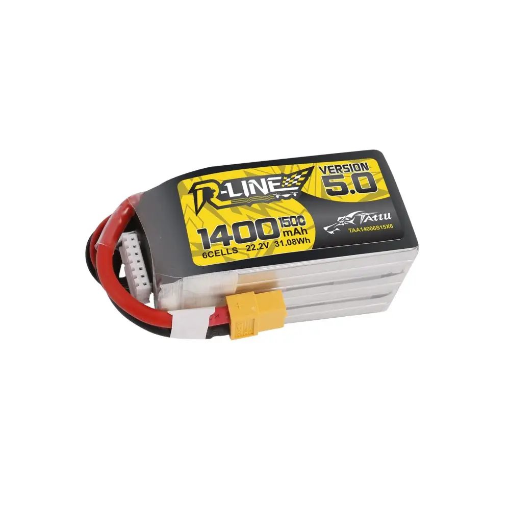 TATTU R-LINE 5.0 3S 4S 6S Lipo - огляд і ціна Lipo Battery 4S