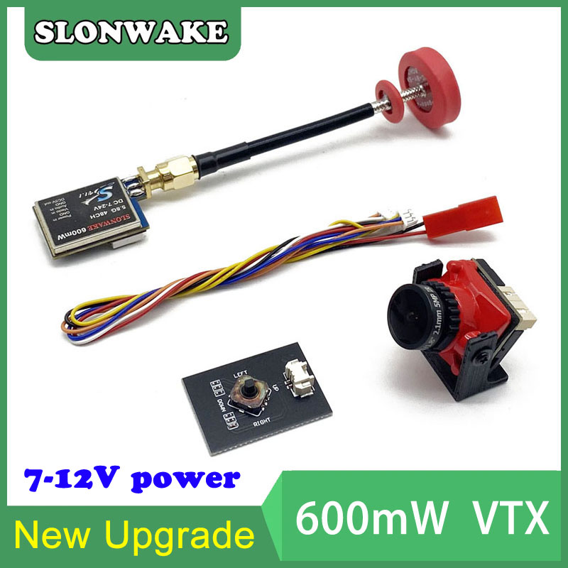 5.8G 48CH 600mW adjustable VTX - огляд і ціна Fpv Camera