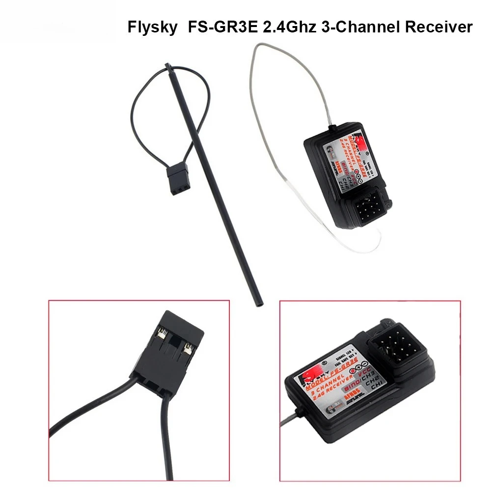 Flysky FS-GR3E 2.4Ghz 3-Channe - огляд і ціна Radio Transmitter 2.4Ghz