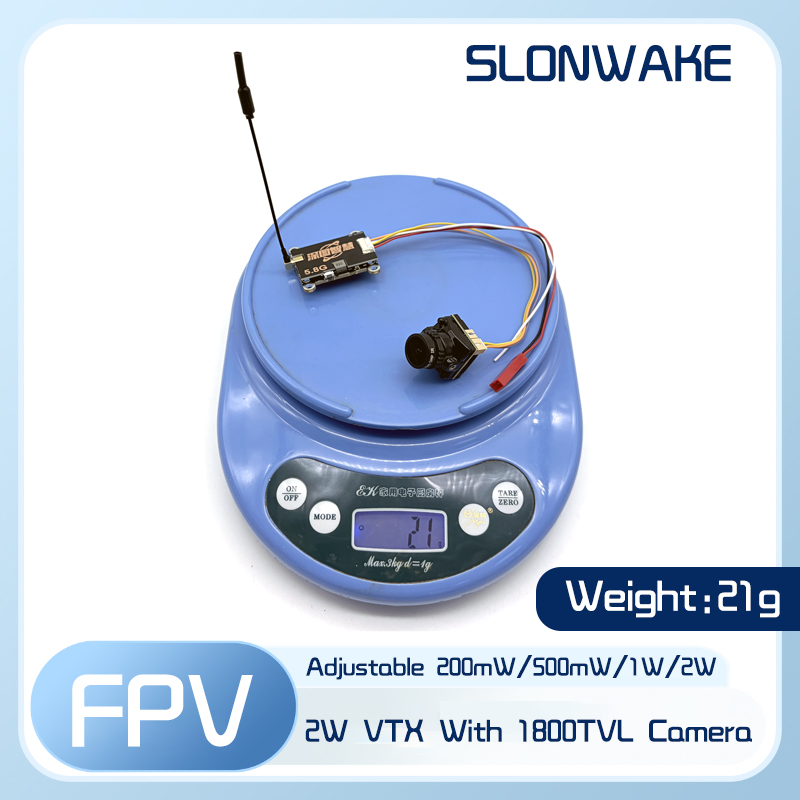 SLONWAKE 5.8G 56CH 2W transmit - огляд і ціна Fpv Camera