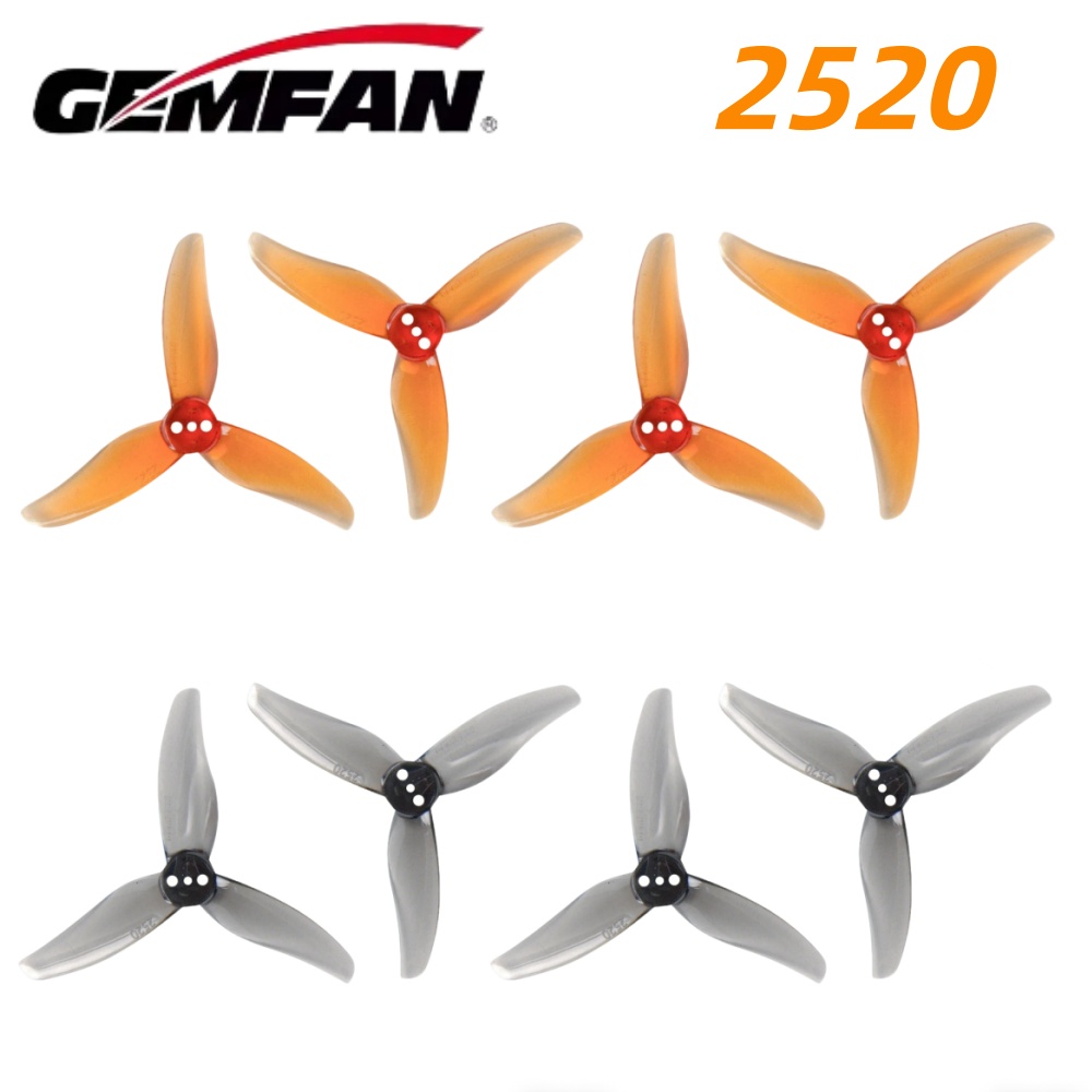 4Pairs Gemfan Hurricane 2520 2 - огляд і ціна 5 Inch Propeller
