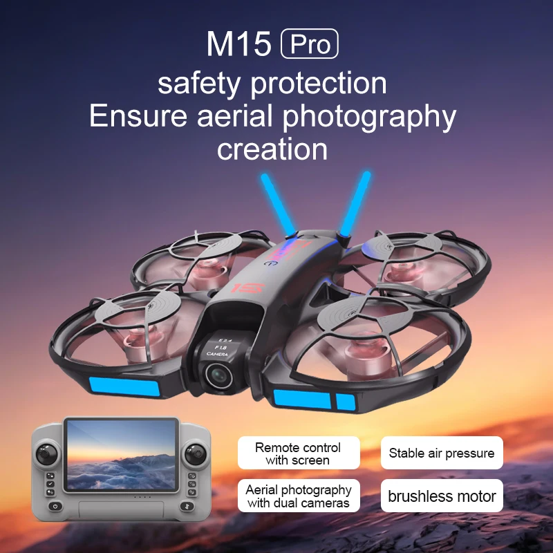 2026 New M15 FPV Drone with Sc - огляд і ціна Brushed Drone Motor