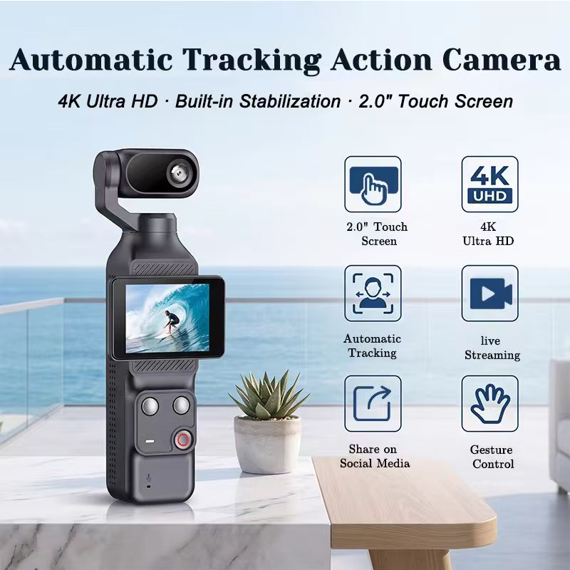 4K/1080P Gimbal Action Camera  - огляд і ціна Runcam Camera