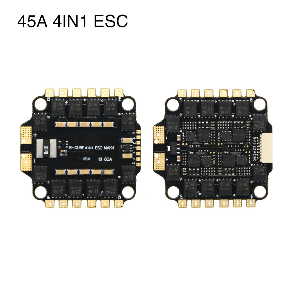 UAngel 4IN1 45A 60A ESC BLHELI - огляд і ціна Lipo Battery 6S