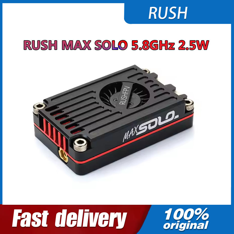 RUSH MAX SOLO 5.8GHz 2.5W VTX  - огляд і ціна Fpv Drone