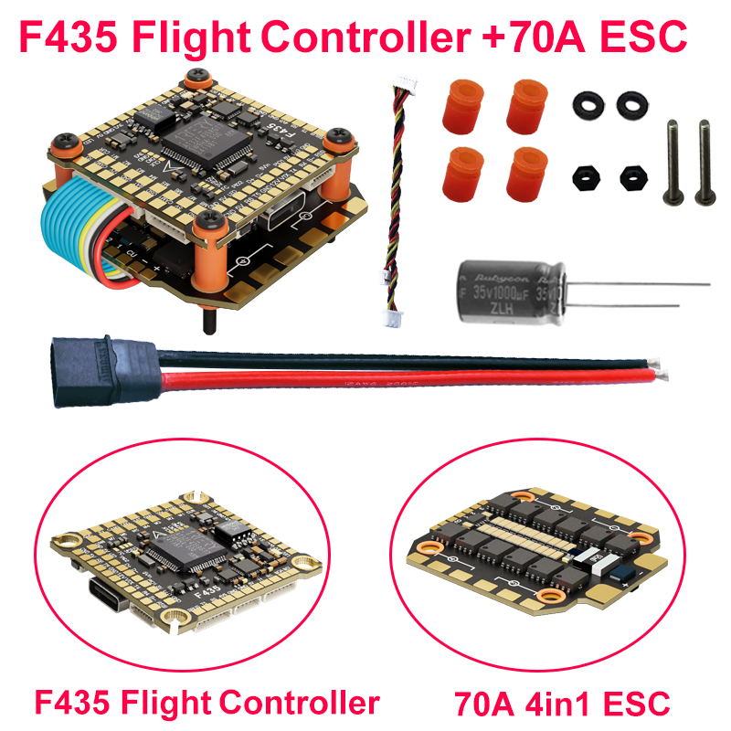 DAKEFPV F435 Flight Controller - огляд і ціна Betaflight Fc