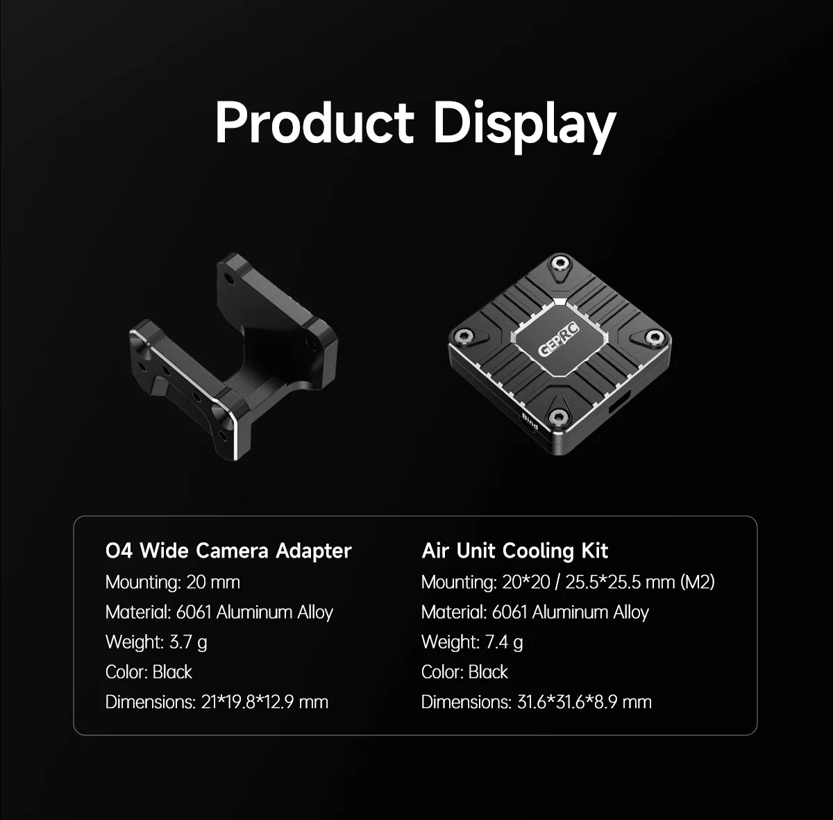 O4 Wide Adapter Kit Drone Heat - огляд і ціна Drone Frame