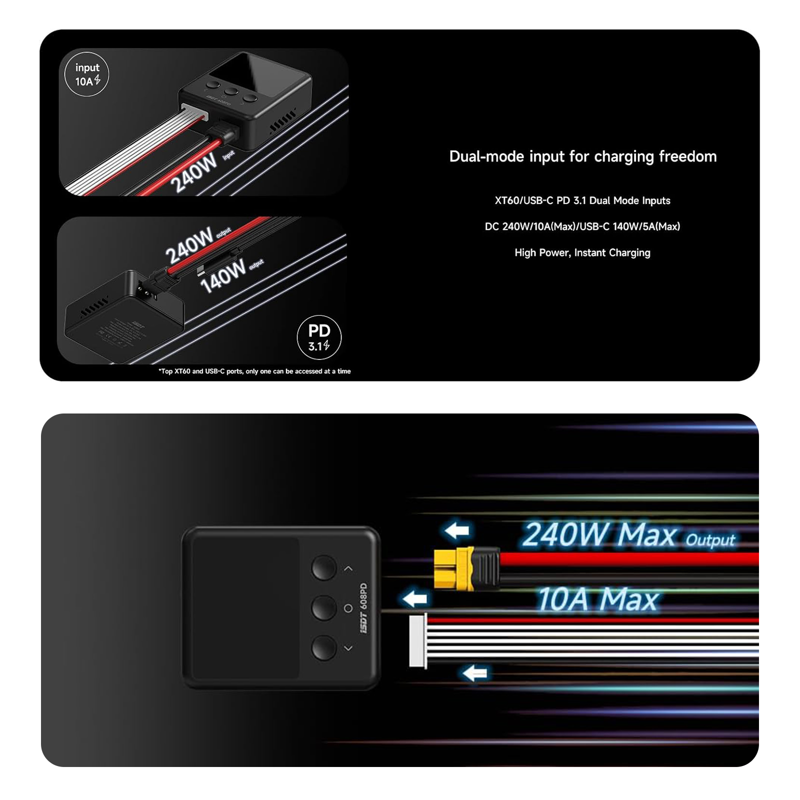 ISDT 608PD Smart Balance Charg - огляд і ціна Lipo Battery 6S
