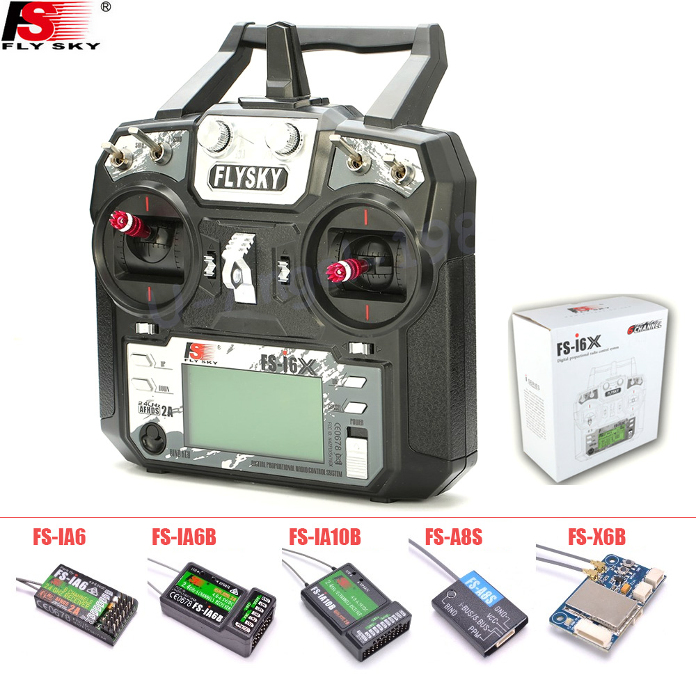 FLYSKY FS-i6X FS i6X 10CH 2.4G - огляд і ціна Radio Transmitter 2.4Ghz