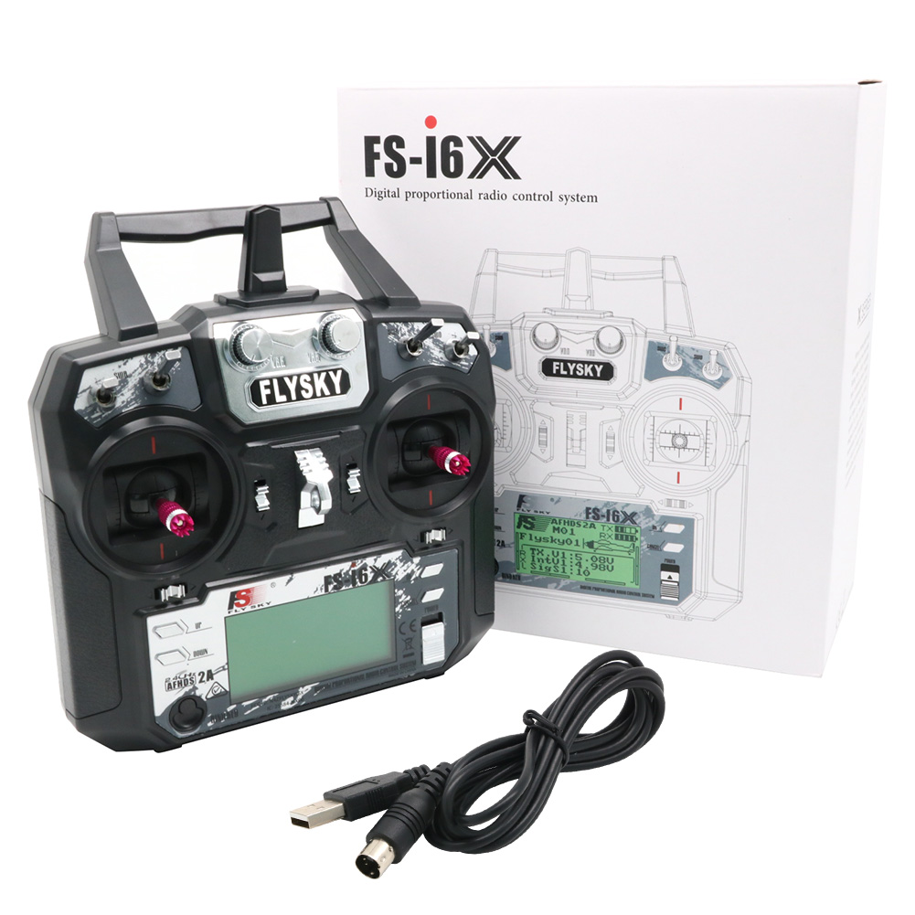 FLYSKY FS-i6X FS i6X 10CH 2.4G - огляд і ціна Radio Transmitter 2.4Ghz
